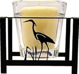 Heron Votive Candle Holder