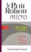 Le Petit Robert micro (Dictionnaires Le Robert) (French Edition)