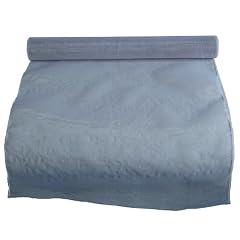 Dekostoff aus Organza Weiss