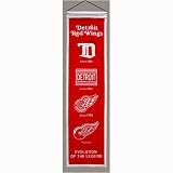 Detroit Red WIngs NHL "Heritage" Banner (8"x32")