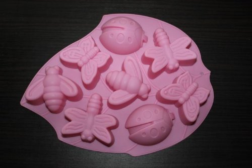 See 8-Insects Silicone Cake Mold Chocolate Craft Candy Baking mold