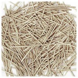 Flat Wood Toothpicks, 2,500 Toothpicks Per Pack by Chenille Kraft