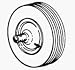 Outdoor Living : Gleason Corp. TB-8 Pneumatic Wheelbarrow Wheel
