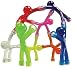 Set of 8 Assorted Mini Bendable Strong Rare Earth Q-Man Magnets