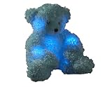 Gloe - 16" Colour Change Teddy - Blue