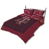 Texas A&M University Aggies Bedding Comforter & Sham Set