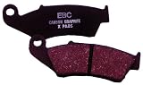 03-06 HONDA CBR600RR: EBC STANDARD BRAKE PADS - REAR (BLACK)
