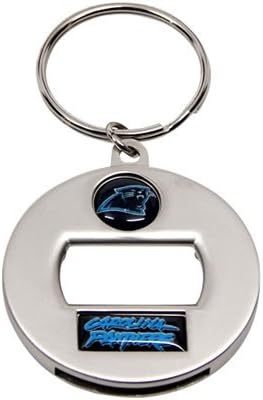 Carolina Panthers NFL Metal Premium Ez Bottle Opener Key Chain