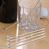 41UOyTT6QoL. SL160  Set of 6 Golf Sticks Drink Stirrers by Godinger