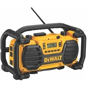 DeWalt DC012 Worksite Radio Cordless Battery Charger for 7.2-Volt to 18-Volt Batteries by 
