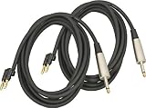 Musician's Gear Banana-1/4 Speaker Cable 14 Gauge 10' 2-Pack