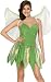 Sexy Adult Womens Costumes Tinkerbelle Tinkerbelle Peter Pan Fairie Fairy Storybook Costume Theme Party Outfit