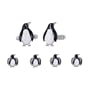 Penguin Mens Formal Set of Cufflinks & Studs