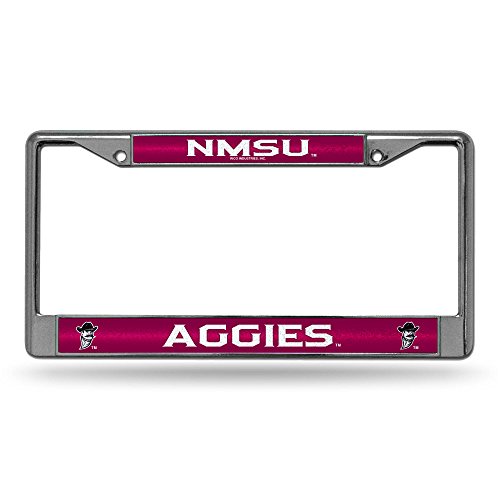 NCAA New Mexico State Aggies Bling Chrome Plate Frame