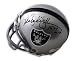 Ken Stabler Autographed/Hand Signed Oakland Raiders Mini Helmet Inscribed 'Snake' & '1974 MVP'
