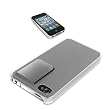 iBUFFALO iPhone4S iPhone4 両対応 クリップラバーケース液晶保護フィルム付 クリア BSIP11PCRCCR
