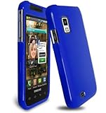 Blue Protector Case Snap On Hard Cover for Samsung Fascinate i500 (Galaxy S ....