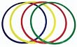 Flat Hoops - Set - 19 1/2" Dia., Set of 4 - Sports Games