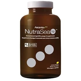 Nutra Sea Fish Oil HP -HIGH POTENCY 3:1 EPA to DHA -(120 Capsules) NutraSea Herring oil by Ascenta Brand: Ascenta Health