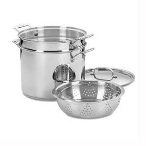 Cuisinart Chef's Classic Stainless Steel Pasta/Steamer Set