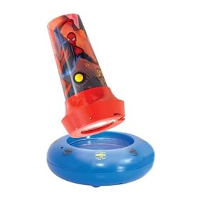 Spiderman, The Amazing Spiderman Go Glow Torch and Night Light & Projector - �1 P&P
