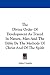 The Divine Order of Development as Traced in Nature, Man and the Bible by the Methods of Christ and of the Spirit