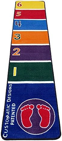 Learning Carpets - Activity Educational Floor Mats for Children - Long Jump