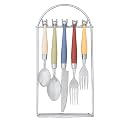 Casbah 20-pc. Flatware Set - Assorted Colors