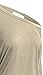 Womens Casual Scoop Neck Dolman Drape 3/4 Sleeve Jersey Knit Maternity Tunic Top