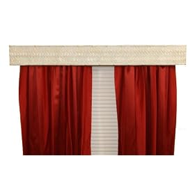 BCL Drapery Hardware 40WVAW Curtain Rod Valance, Weave on Handcrafted Solid Steel Frame,...