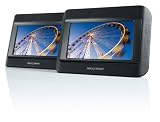Zoom Produkt-Bild: Nextbase Click 7 Lite Duo tragbarer DVD-Player 17,8 cm (7 Zoll) mit 2 Bildschirmen inkl. Auto-Holmhalterung