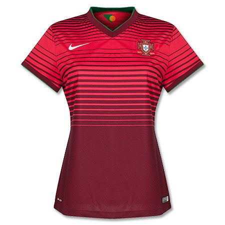 Nike Portugal Home Stadium Jersey World Cup 2014 [Team Red]