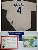 Duke Snider Los Angeles Dodgers Autographed White Majestic Jersey