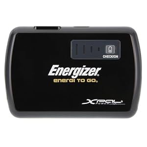 Energizer XP2000 Universal Rechargeable Power Pack with 2000 mAh - Black Energizer XP2000 Universal Rechargeable Power Pack with 2000 mAh - Black