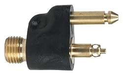 Moeller Marine Fuel Tank NPT Connector (Johnson/Evinrude, 1/4", Male)