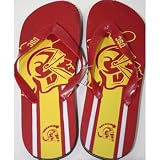 USC Trojans NCAA Unisex Big Logo Flip Flops - S