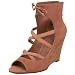 daniblack Women's Valentina Wedge Bootie