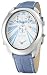 Le Vian Men's Duo Chronograph Blue Leather Watch #ZAG 92