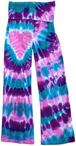Groovy Blueberry Girl's Eagle Heart Yoga Pants