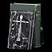 Bey-Berk Beveled Black Marble Large Scale Bookends