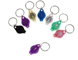 Micro Mini LED Light Torch Keychain Flashlight Keyring Gadget