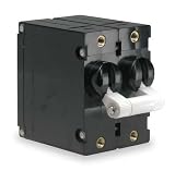 CARLING TECHNOLOGIES CA2-B0-34-650-121-D Circuit Breaker,Toggle,50A,80
