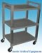 Cart - 3 Tier Poly in White - New by AME