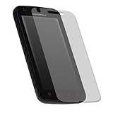 Skinomi TechSkin - Black Carbon Fiber Film Shield & Screen Protector for Motorola Atrix 4G