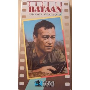 Back to Bataan [VHS]