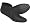 Deep See 3mm Skin Smooth Neoprene Fin Socks with Grip, XS