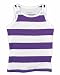 One Step Up Girls Stripped Rhinestone Tank Top