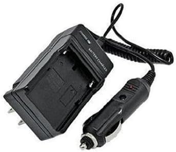 Extended Performance Replacement Mini Battery Travel Charger for Specific Digital Camera and Camcorder Models / Compatible with Konica Minolta NP-200, NP200, DiMAGE X, DiMAGE Xg, DiMAGE Xi, DiMAGE Xt, DiMAGE Xt Biz with Intelligent-Charge Technology - Includes Car Adapter