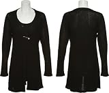 KERISMA Cashmere-Blend 2fer Cable Knit Sweater Dress [KH37-3]