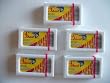25 SHARK SUPER CHROME DOUBLE EDGE SAFETY RAZOR BLADES
